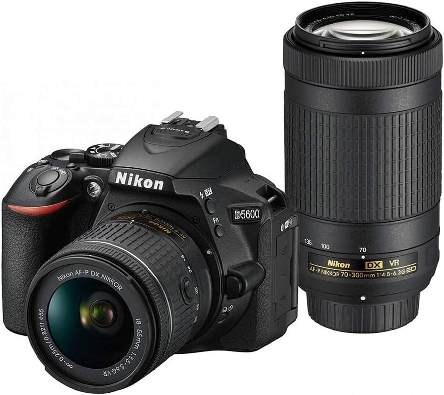 Nikon D5600 DSLR Camera with 18-55mm and 70-300mm Lenses (Copy