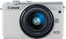 Canon EOS M100 Mirrorless Digital Camera - White