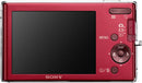 Sony Cyber-shot DSC-W190 Digital Camera - Red