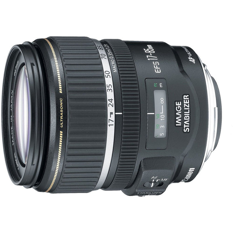 Canon EF-S 17-85mm f/4-5.6 Image Stabilized USM SLR Lens for EOS Digital SLR's - White Box (Bulk Packaging)