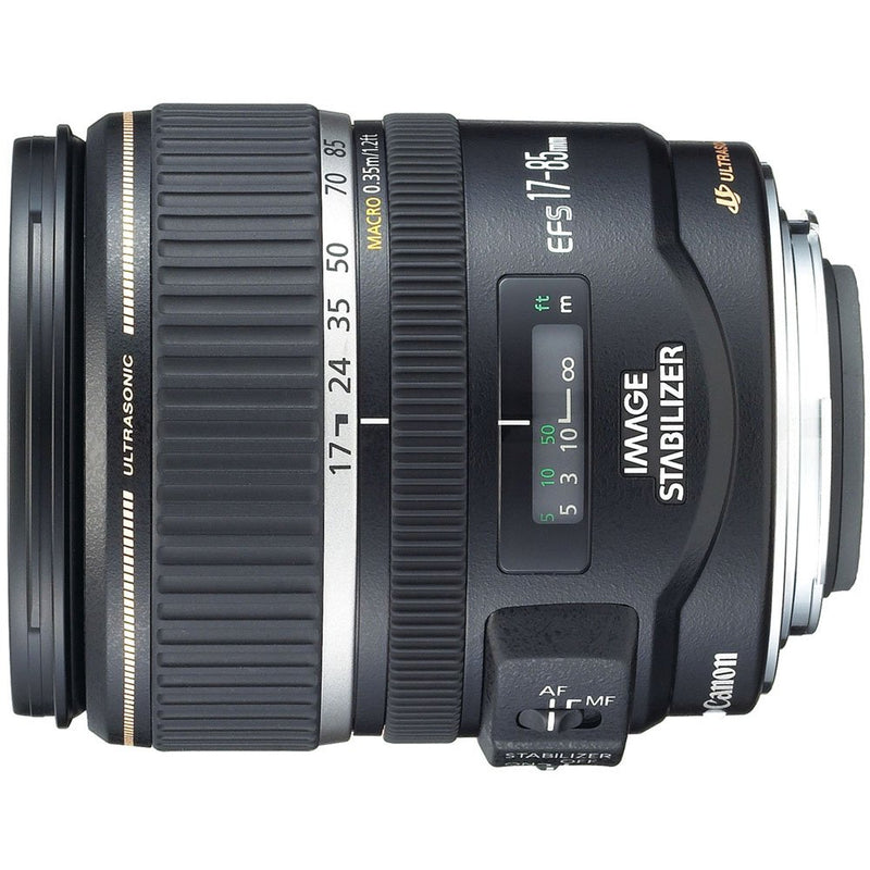 Canon EF-S 17-85mm f/4-5.6 Image Stabilized USM SLR Lens for EOS Digital SLR's - White Box (Bulk Packaging)