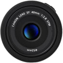 Canon Cameras US 6310B002 EF 40mm f/2.8 STM Lens - Fixed Black