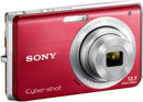 Sony Cyber-shot DSC-W190 Digital Camera - Red