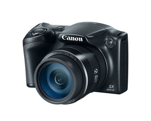 Canon PowerShot SX400 IS Digital Camera - Black | Camera Wholesalers