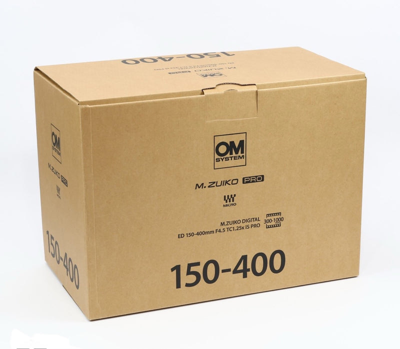 OM SYSTEM M. Zuiko 150-400mm f/4.5 TC 1.25 IS PRO Lens - New, Open Box