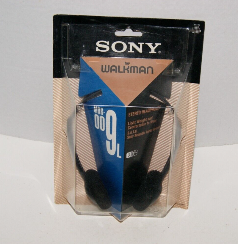 Sony MDR-009L Open-Air Stereo Headphone - Black New Open-Box