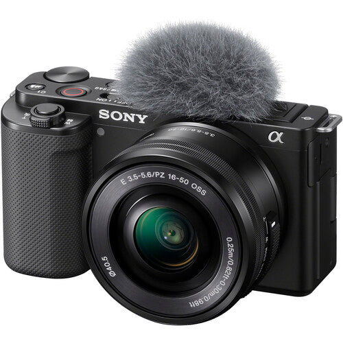 デジタルカメラ Sony ZVE-10 Sony ZV-E10 Mirrorless Camera with 16-50mm Lens (Black) | Camera