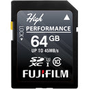 FUJIFILM 64GB High Performance UHS-I SDXC Memory Card