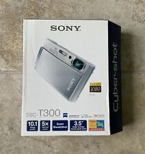 Sony Cyber-shot DSC-T300 Digital Camera - Black - Open Box