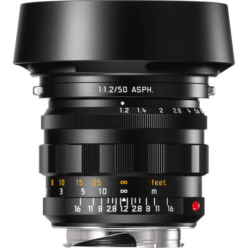 Leica Noctilux-M 50mm f/1.2 ASPH. Lens Black