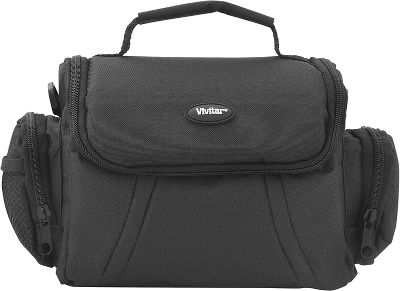 Vivitar Digital Camera/Camcorder Gadget Bag - Medium Black