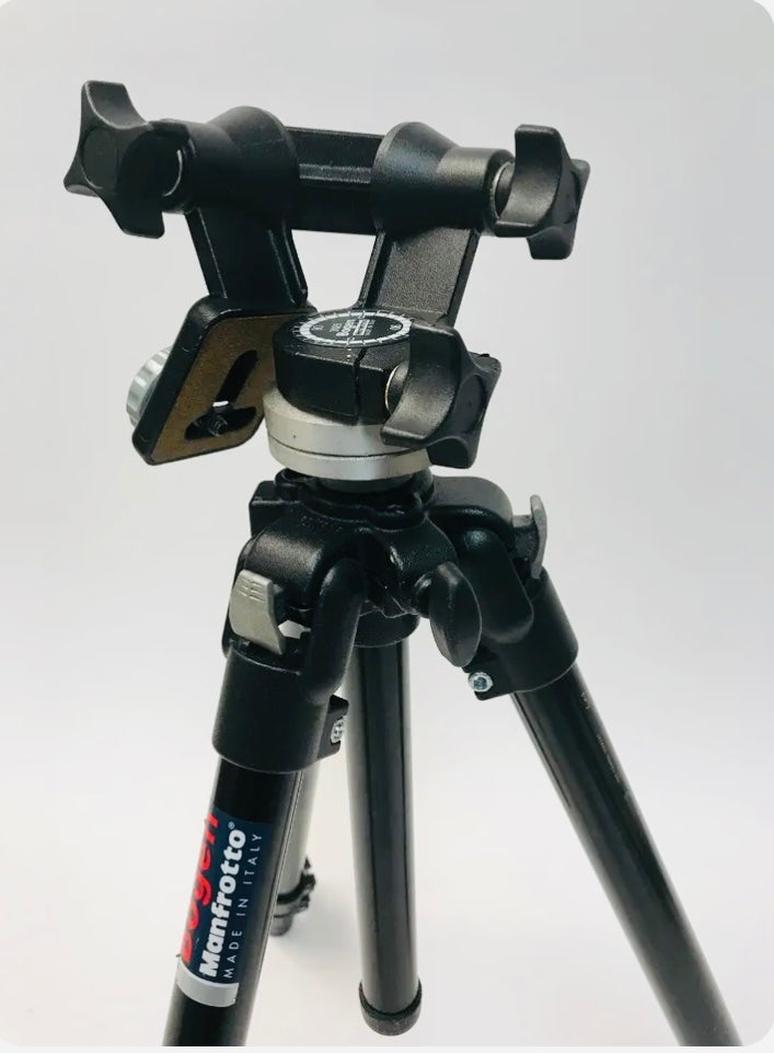 Manfrotto / Bogen 3001B PRO Tripod Black with 3-D - Used