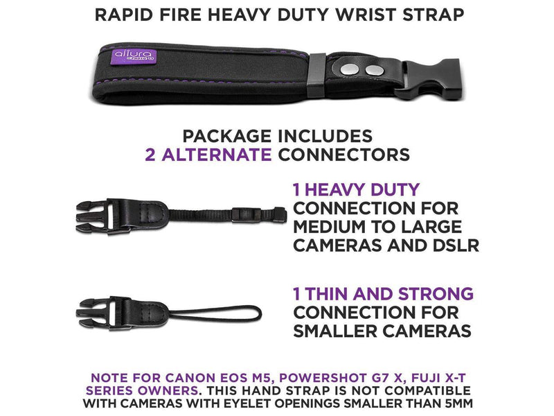 Altura Rapid Fire Heavy Duty Safety Wrist Camera Hand Strap