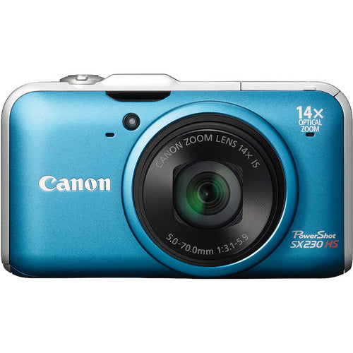 Canon Powershot SX230 HS Digital Camera (Blue)