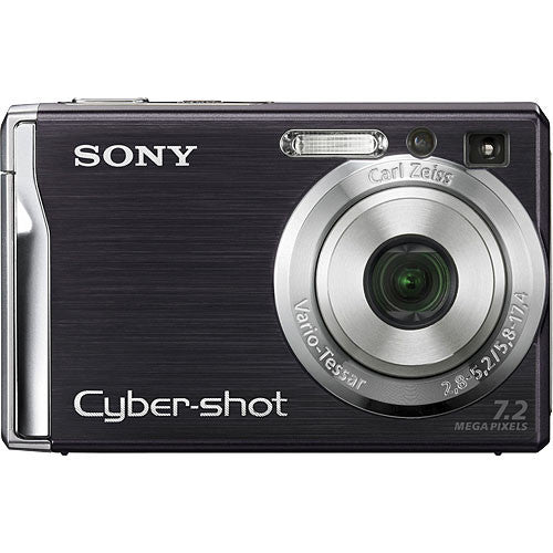 Sony Cyber-shot DSC-W80 Digital Camera - Black