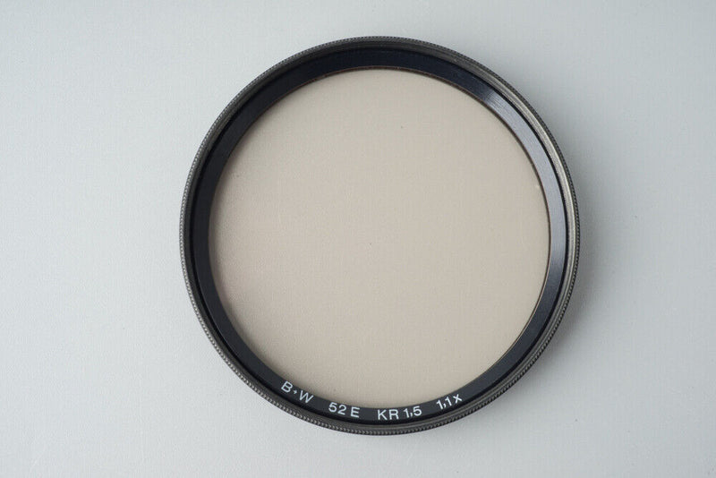 B+W 52mm 52E KR 1.5 1.1x UV Filter - Used