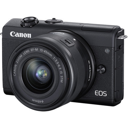 Canon EOS M200 Mirrorless Camera Content Creator Kit - Black