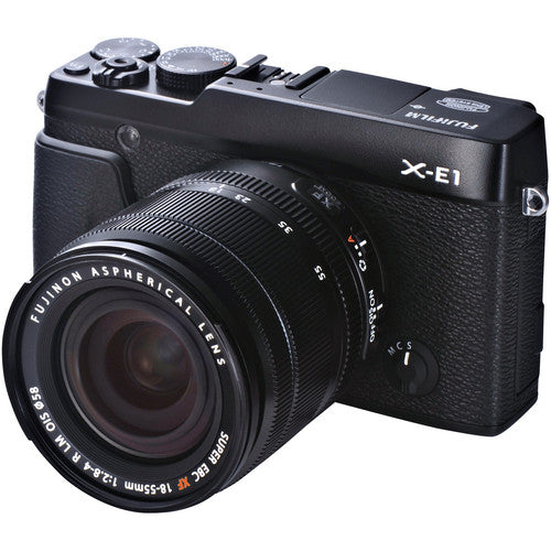 FUJIFILM X-E1 Digital Camera with 18-55mm Lens (Black)