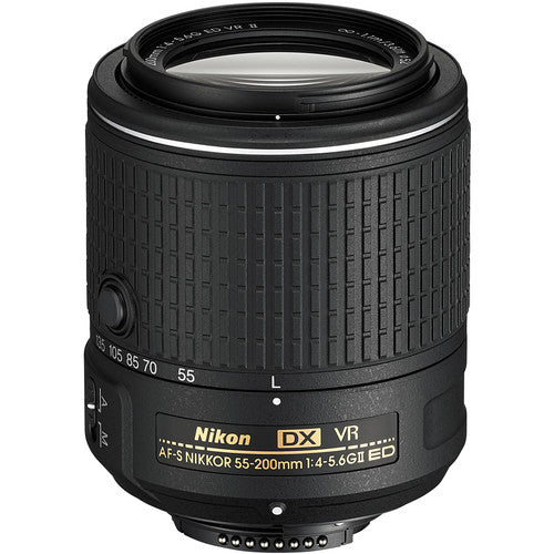 Nikon AF-S 55-200mm f/4-5.6G ED DX VR II Nikkor Lens