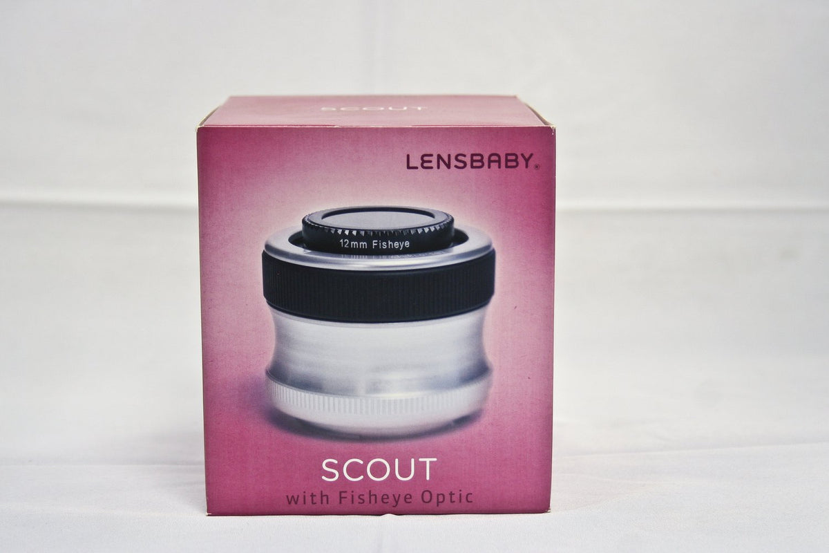 レンズ(単焦点) LENSBABY SCOUT 12mm Fisheye Optic Lensbaby Scout Fisheye Lens for Sony A Mount & Minolta Maxxum Cameras