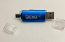 Camson 4GB OTG USB Type-C Flash Dual Drive Multifunctional Plug and Play - Blue