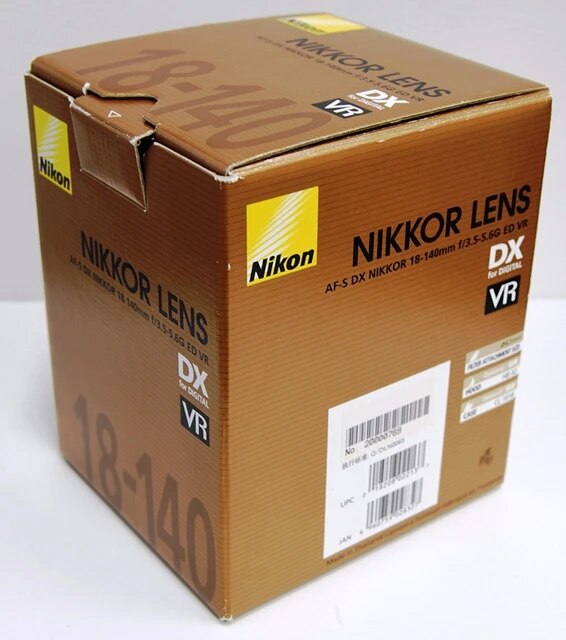 Nikon AF-S DX 18-55mm f/3.5-5.6G VR Lens
