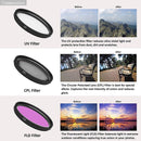 Commander Optics 67mm PRO HD Filter Kit