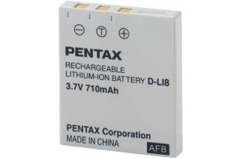 Pentax D-Li8 Lithium-Ion Reachable Battery