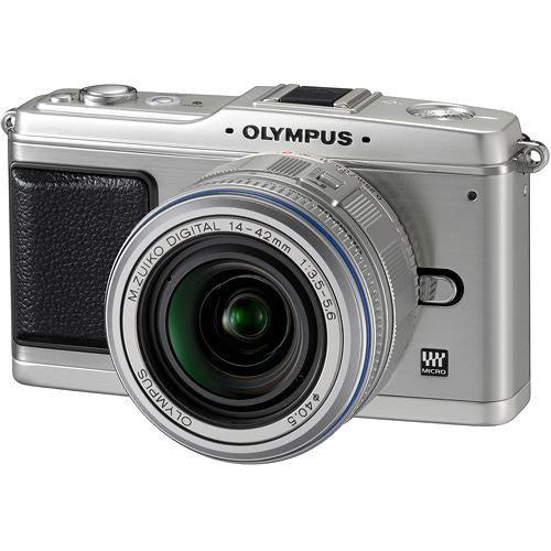Olympus E-P1 Pen Digital Camera w/ 14-42mm M.Zuiko Digital Lens - Silver