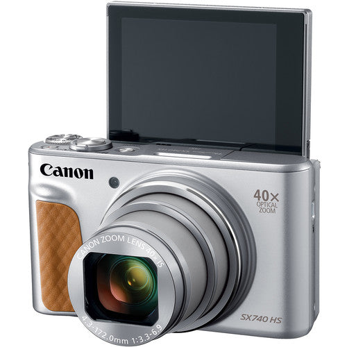 Canon PowerShot SX740 HS Digital Camera - Silver