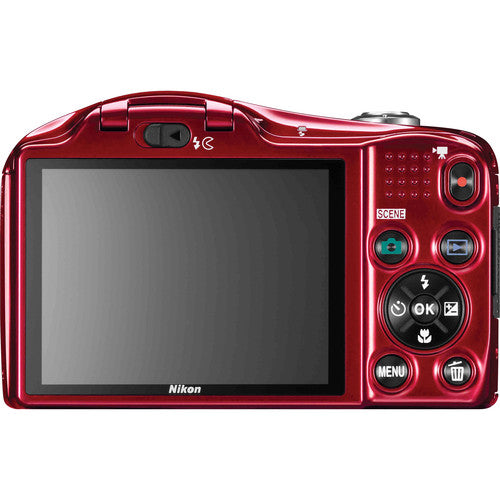 Nikon COOLPIX L610 Digital Camera - Red
