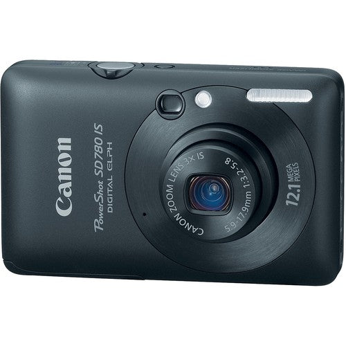 Canon PowerShot SD780 IS Digital Camera Black - Used