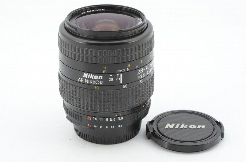 Nikon Zoom Wide Angle-Telephoto 28-70mm f/3.5-4.5 D-AF Autofocus Lens - Used