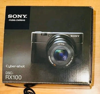 Sony Cyber-shot DSC-RX100 Digital Camera (Black) Open Box
