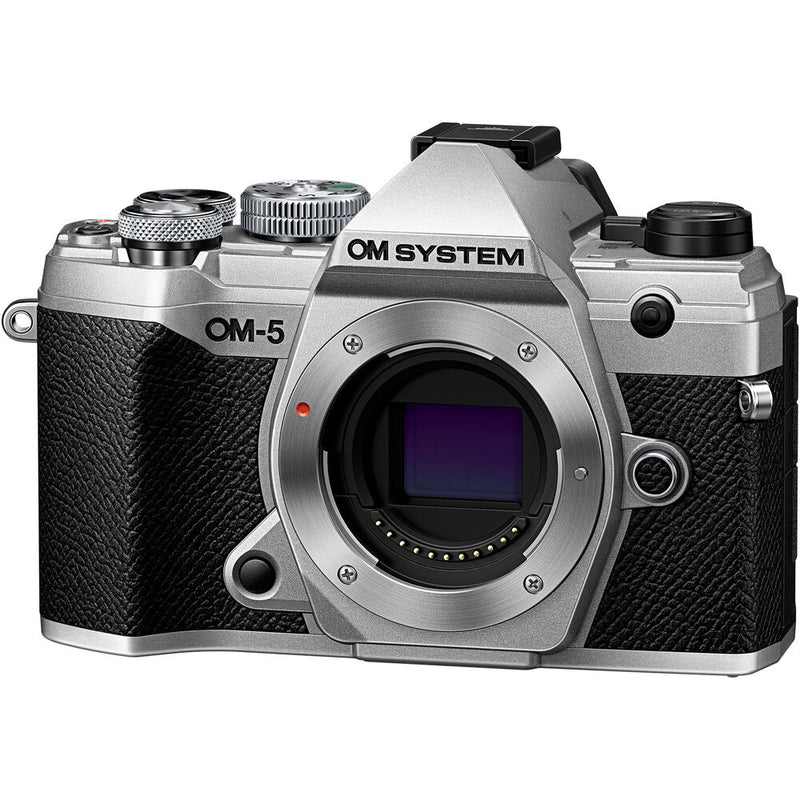 OM SYSTEM OM-5 Mirrorless Camera - Silver