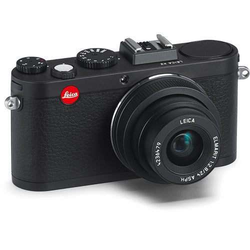 Leica X2 Compact Digital Camera with Elmarit 24mm f/2.8 ASPH Lens - Black