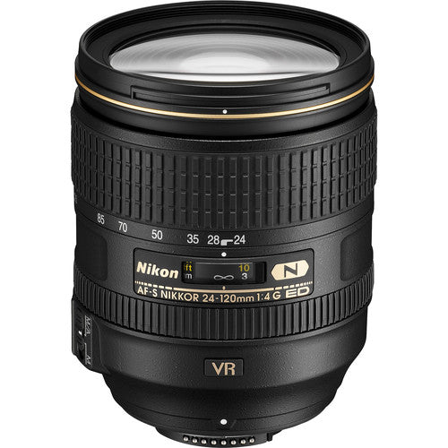 Nikon AF-S 24-120mm F/4G ED VR NIKKOR Lens