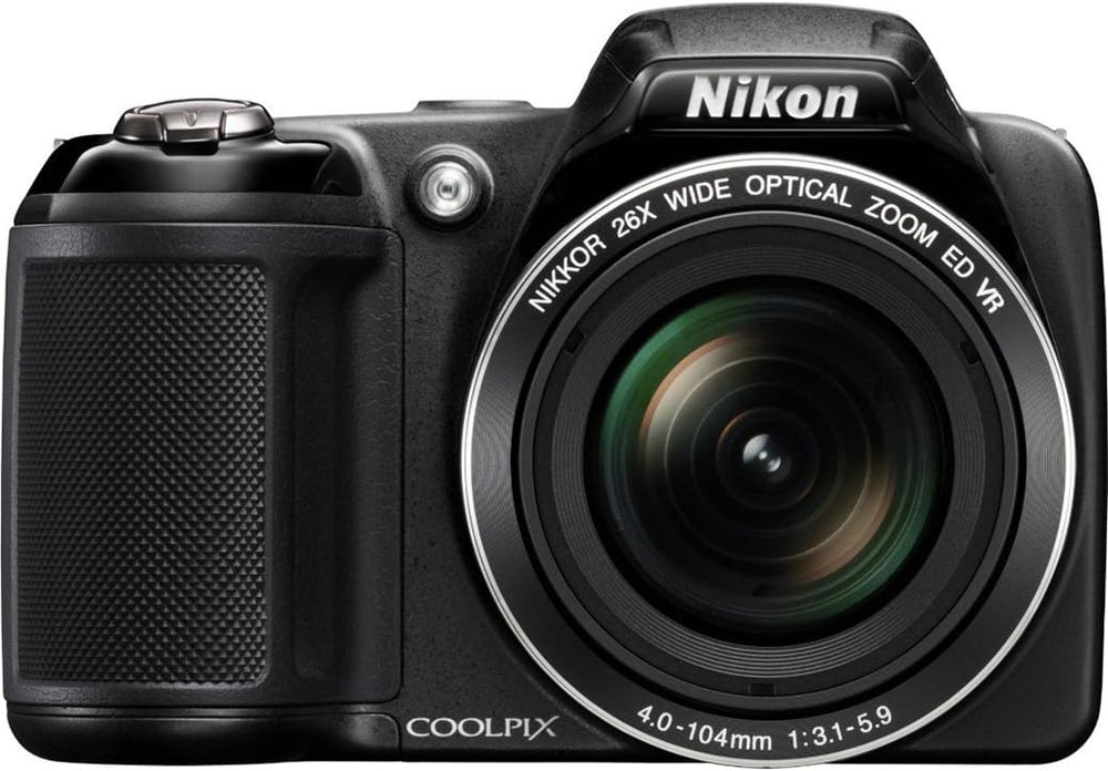 Nikon Coolpix L320 Digital Camera with 26x Optical Zoom Black