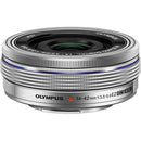 Olympus M.Zuiko Digital ED 14-42mm f/3.5-5.6 EZ Lens (Silver)