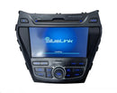 Hyundai Santa Fe 2013-2016 Dimension Navigation, Radio, CD Player, 96560-B81034X OEM - Not working, for Parts or repair