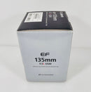 Canon EF 135mm f/2L USM Lens - Open box