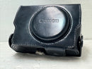 Canon CSC-G12BK Genuine Leather Camera Case for PowerShot G7 X Models - New Open box