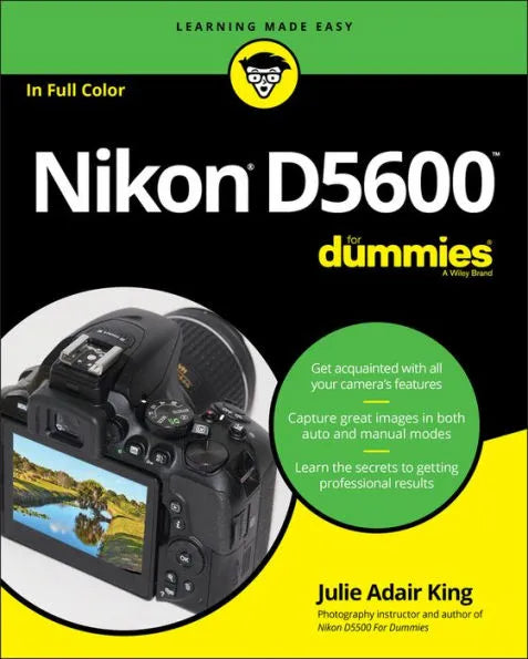 Nikon D5600 For Dummies by Julie Adair King Paperback