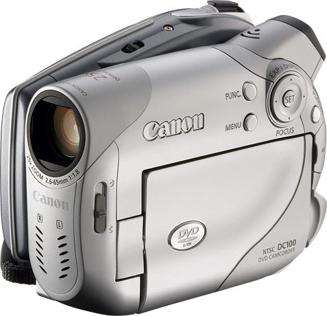 Canon DC100 Digital DVD Camcorder - for Parts or to be repaired