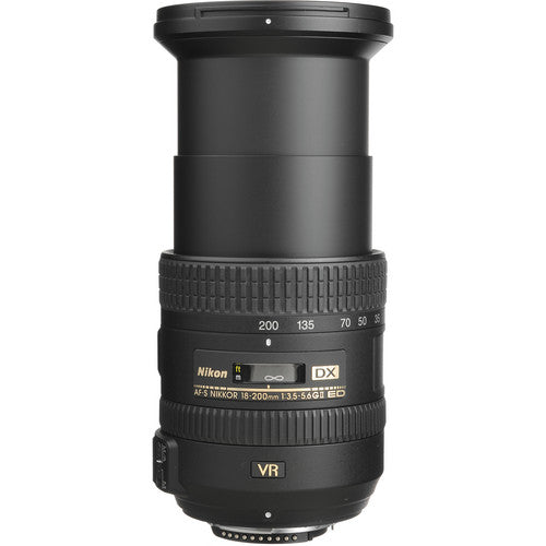 Nikon AF-S DX NIKKOR 18-200mm f/3.5-5.6G ED VR II Lens - Pre-Owned