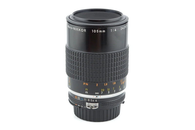 Nikon 105mm f/4 Micro Nikkor Ai-S Macro Lens - Used