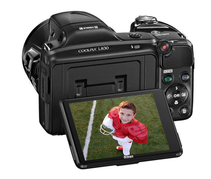Nikon COOLPIX L830 Digital Camera - Black | Camera Wholesalers