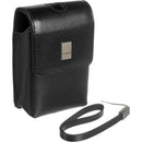 Canon PSC-55 Deluxe Leather Camera Case - Black
