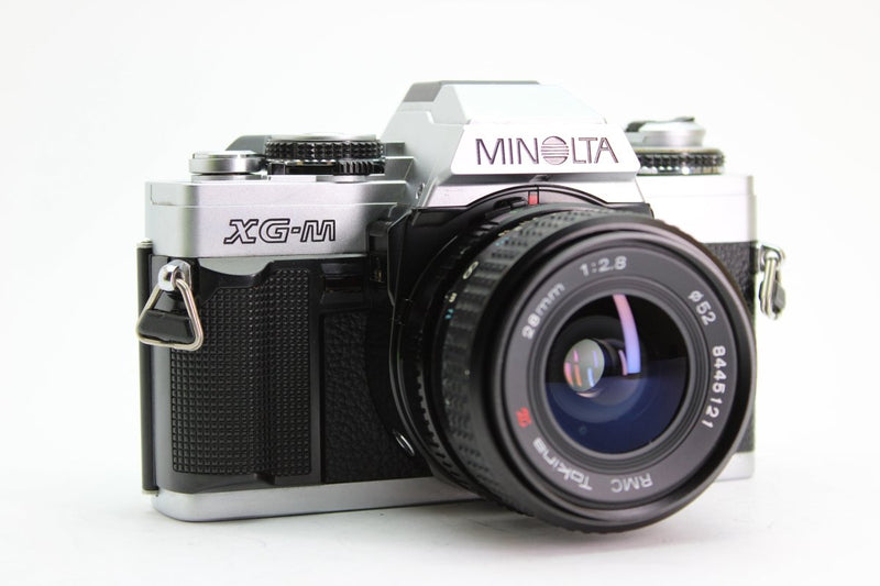 Minolta XG-M Camera with 28mm f/2.8 Lens - Used