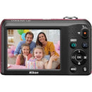 Nikon Coolpix L27 Digital Camera - Red